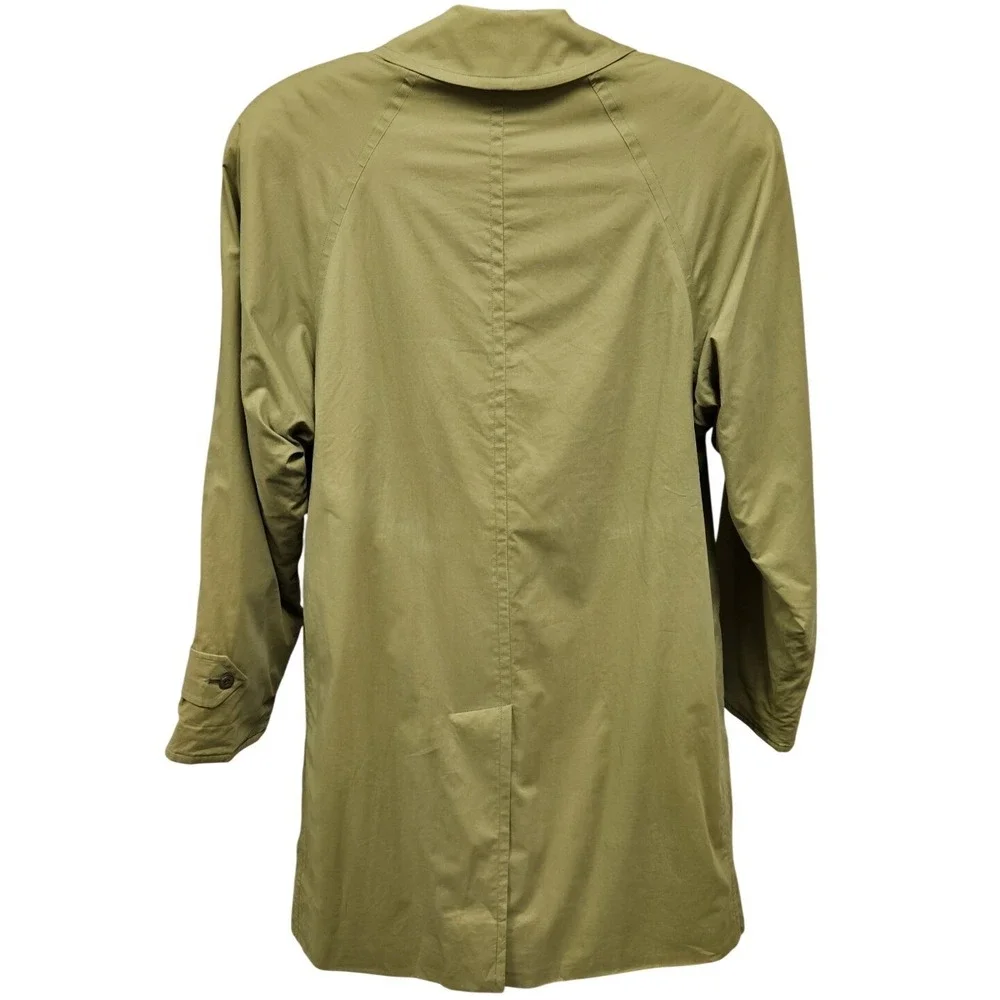 Burberrys' of London Vintage NWT Quilted Wool Olive/Army Green Otterham Jacket - Picture 2 of 13